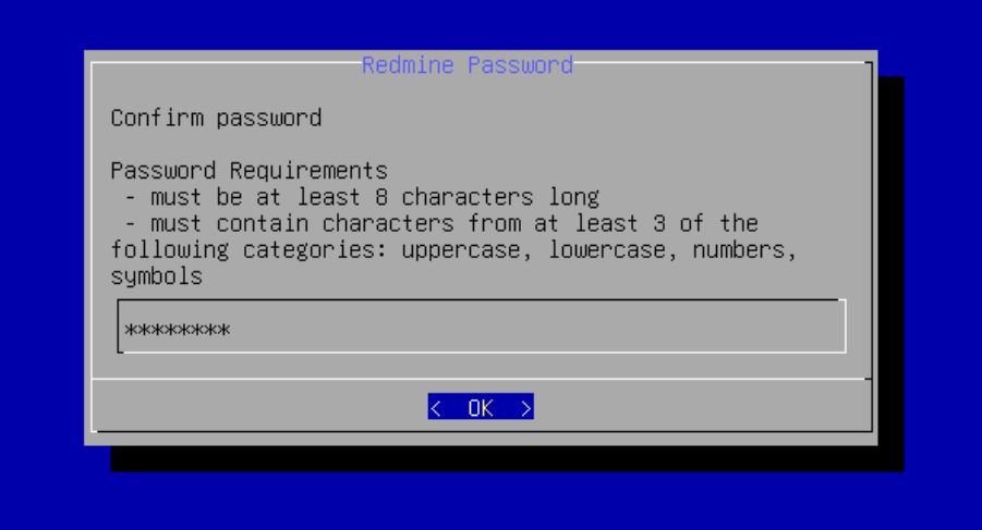 Passwords must be